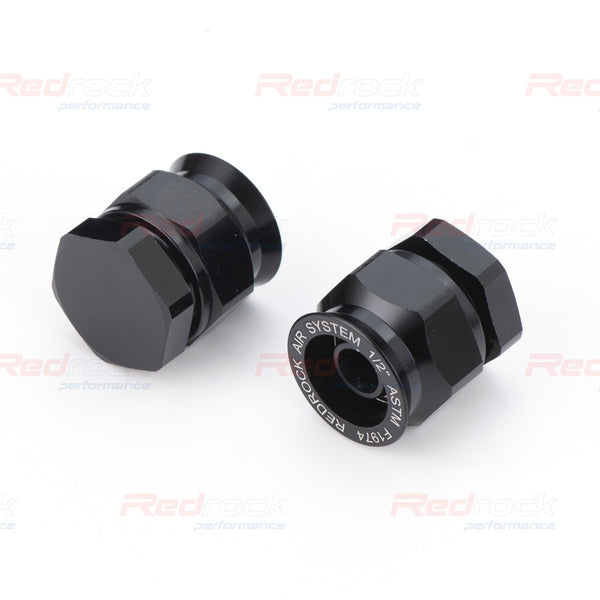 Redrock Performance Tubing End Cap Fitting,Tubing fitting for 1/2" (16mm OD) HDPE Tubing 2Pack